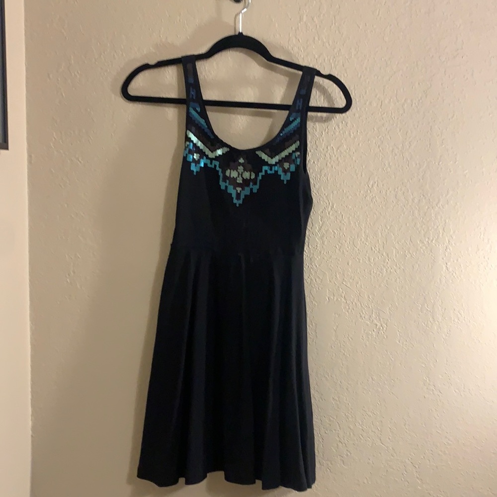 Express skater dress